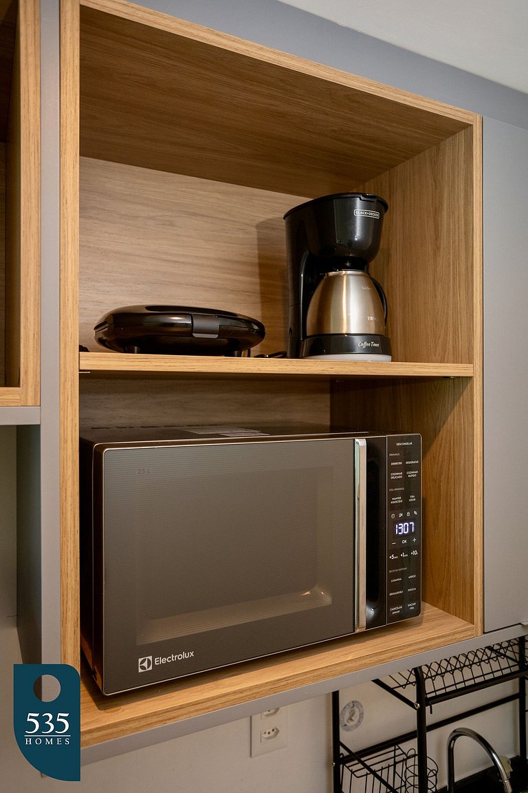 Sea view in high floor in Armação