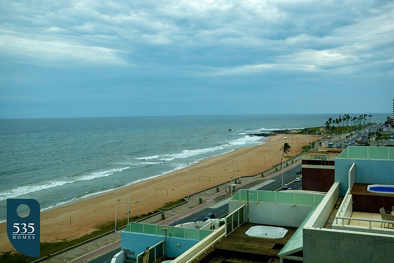 Sea view in high floor in Armação