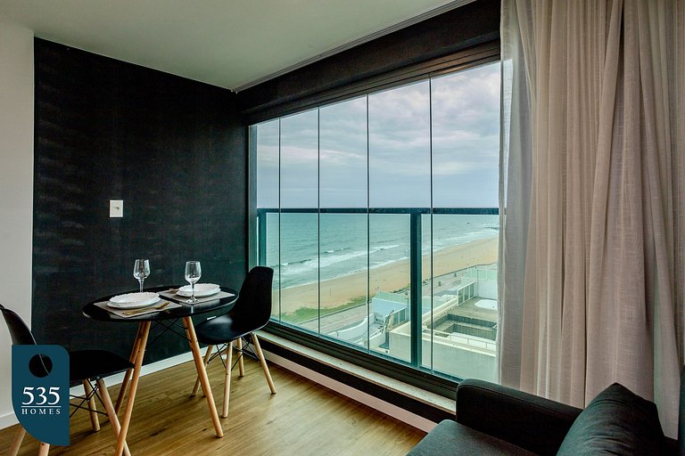 Sea view in high floor in Armação