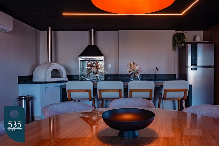 Sea view in high floor in Armação