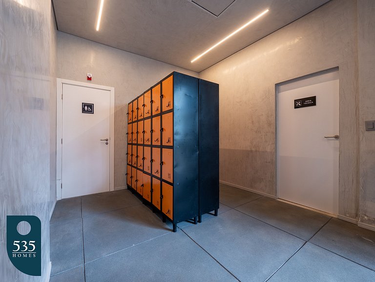 Vista mar em andar alto na Armação