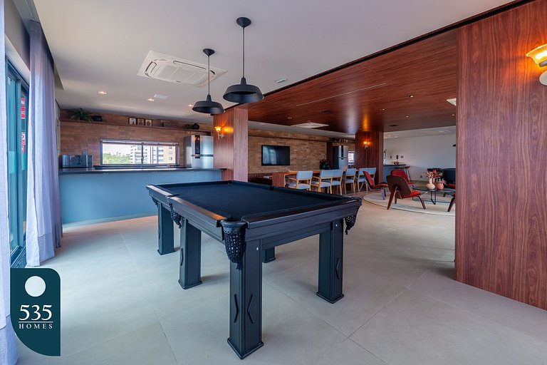 Sea view in high floor in Armação