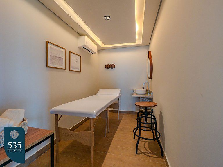 Vista mar em andar alto na Armação