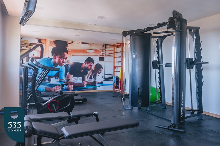 Apartamento aconchegante em andar alto em Ondina