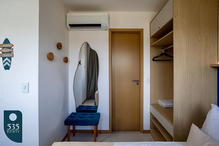 Cozy high floor apartment in Ondina