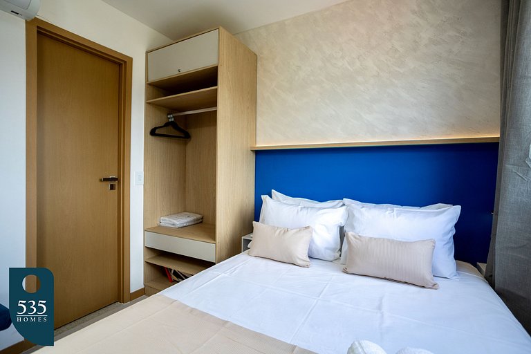 Cozy high floor apartment in Ondina