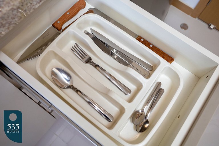 Cozy high floor apartment in Ondina