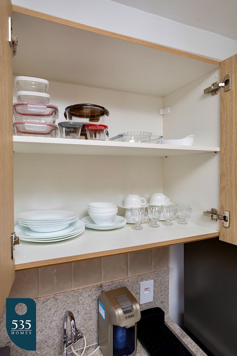 Cozy high floor apartment in Ondina