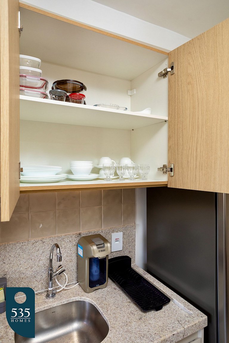 Cozy high floor apartment in Ondina