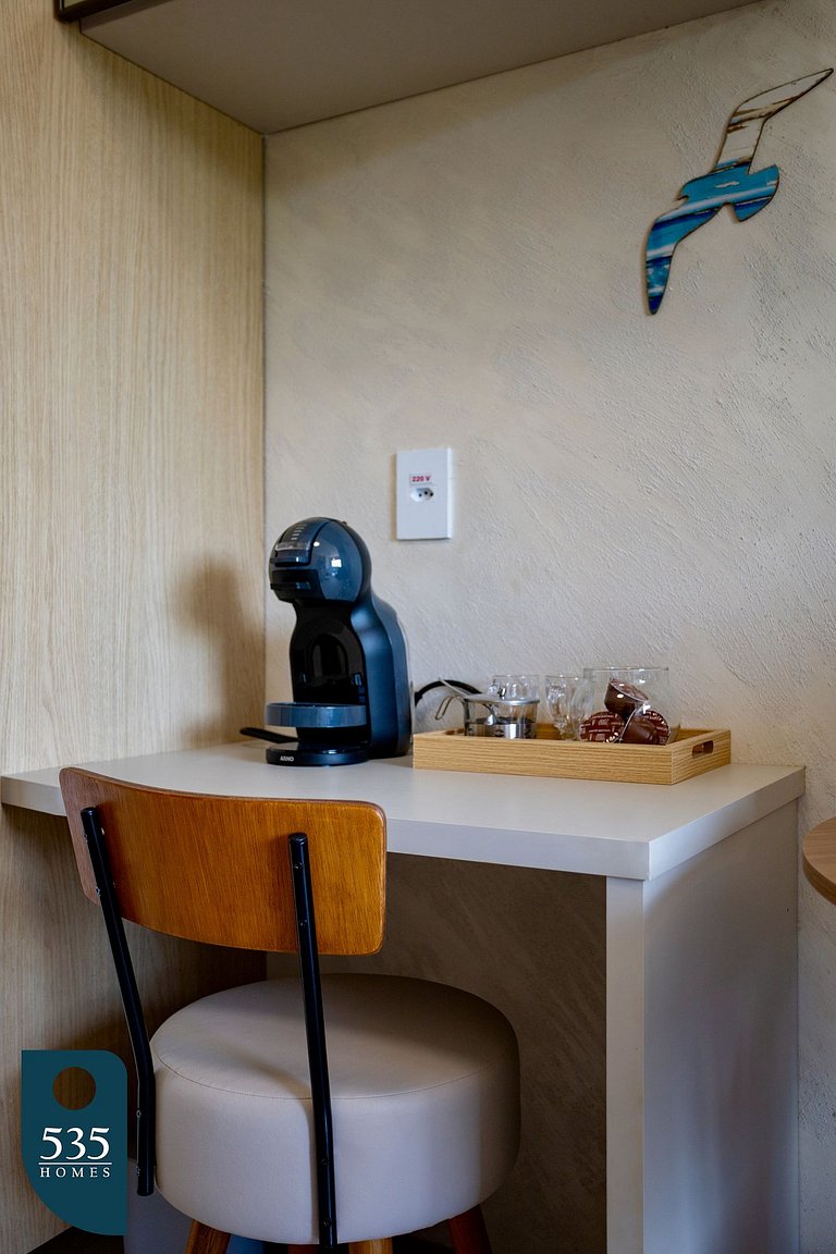 Cozy high floor apartment in Ondina