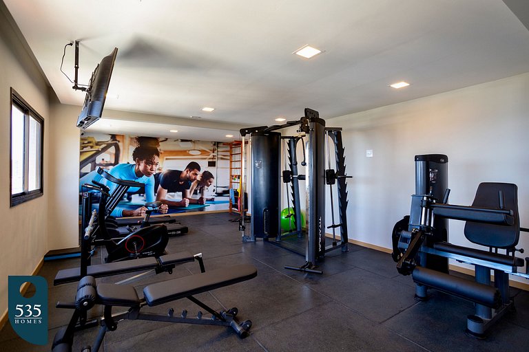 Apartamento aconchegante em andar alto em Ondina