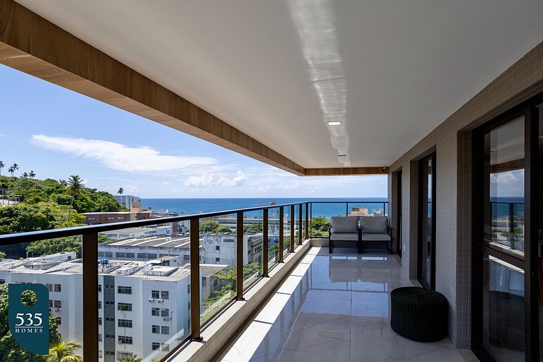 Cozy high floor apartment in Ondina