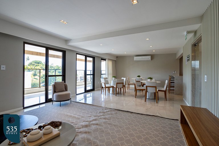 Cozy high floor apartment in Ondina