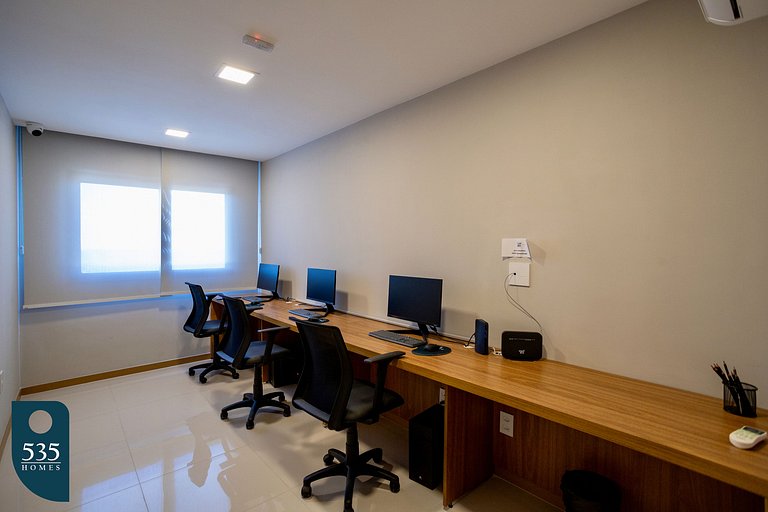 Apartamento aconchegante em andar alto em Ondina