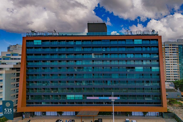 Sea view in high floor in Armação