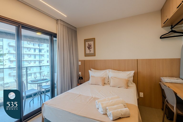 Studio located in Barra's beach