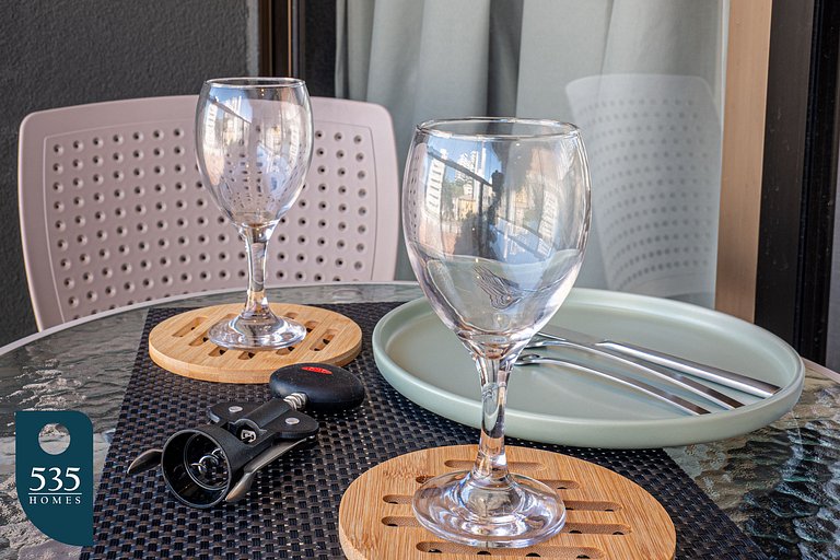 Studio localizado dentro da praia da Barra