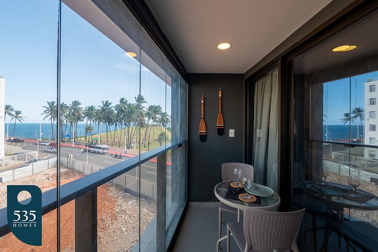 Studio localizado dentro da praia da Barra