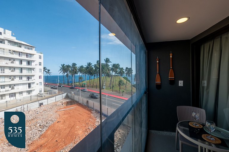 Studio localizado dentro do circuito do carnaval