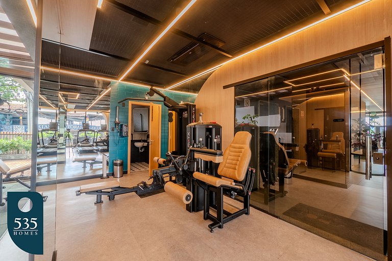 Studio localizado dentro do circuito do carnaval