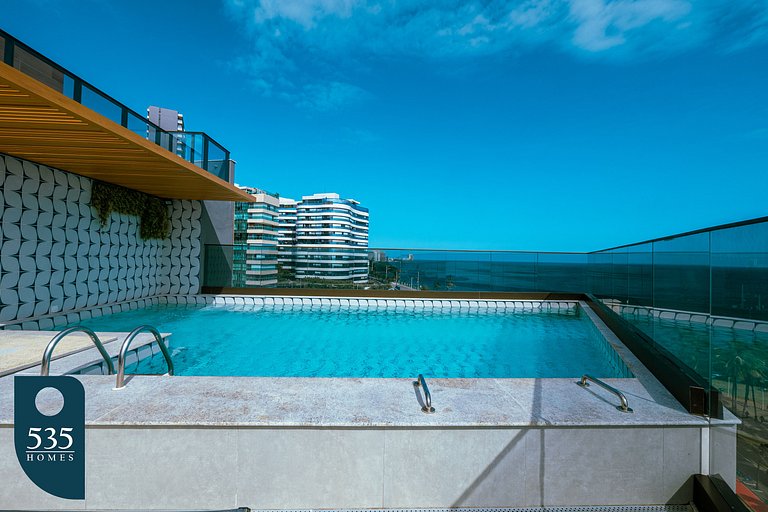 Studio localizado dentro da praia da Barra