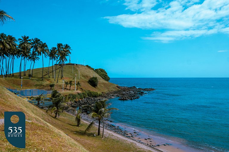 Studio localizado dentro da praia da Barra
