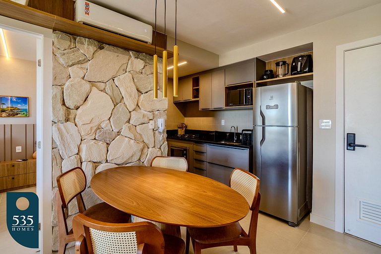 Quarto e sala vista mar em Stella a 400m da praia