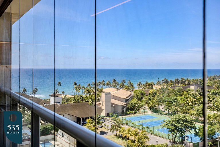 Quarto e sala vista mar em Stella a 400m da praia