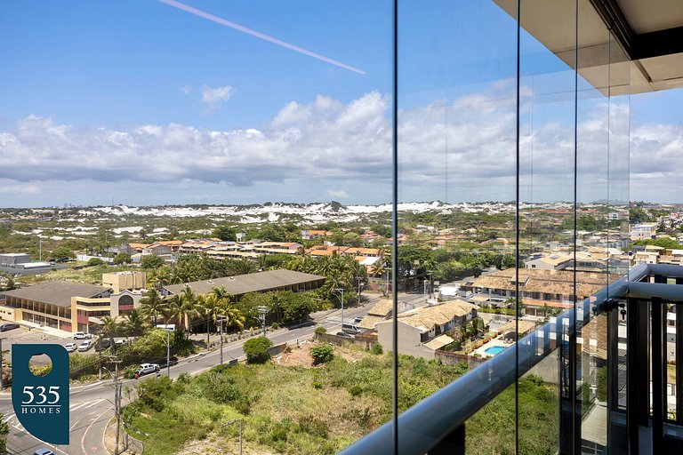 Quarto e sala vista mar em Stella a 400m da praia