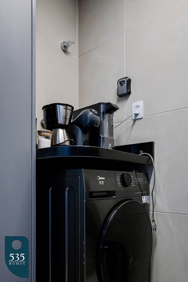 Quarto e sala vista mar em Stella a 400m da praia