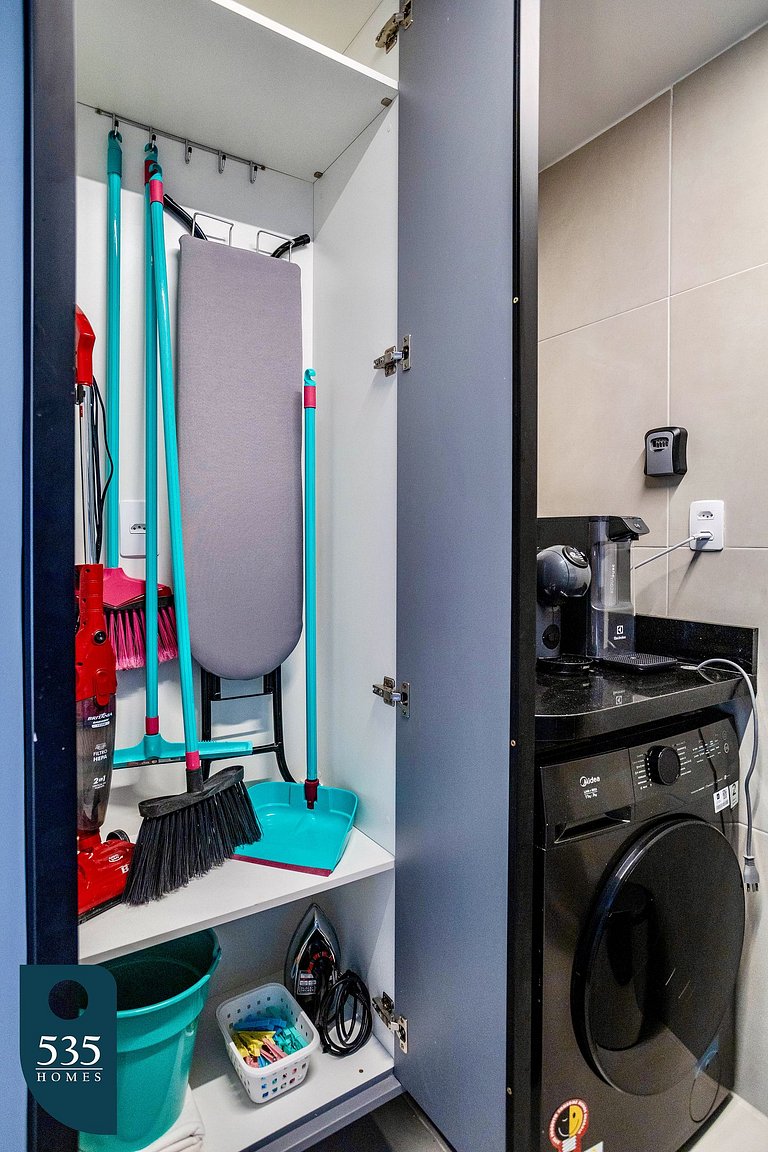 Quarto e sala vista mar em Stella a 400m da praia