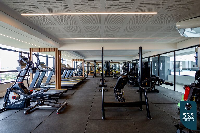 Quarto e sala vista mar em Stella a 400m da praia