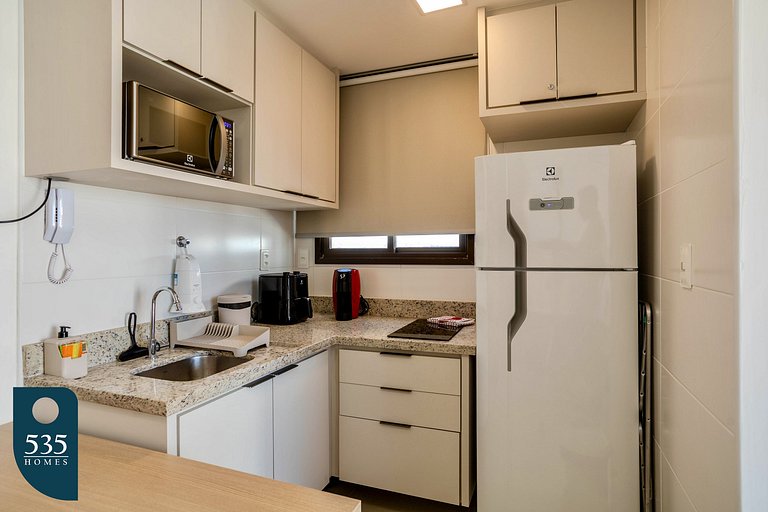 Studio in Caminho das Árvores with elevated view