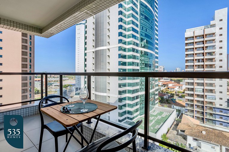 Studio no Caminho das Árvores com vista do alto