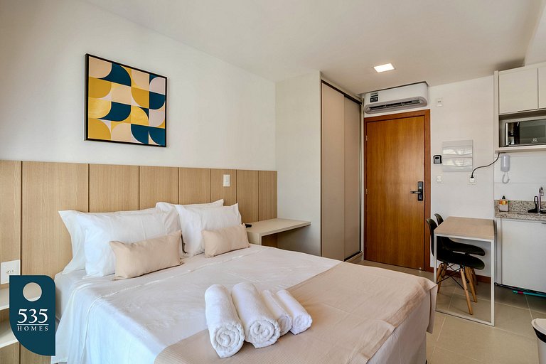 Studio in Caminho das Árvores with elevated view