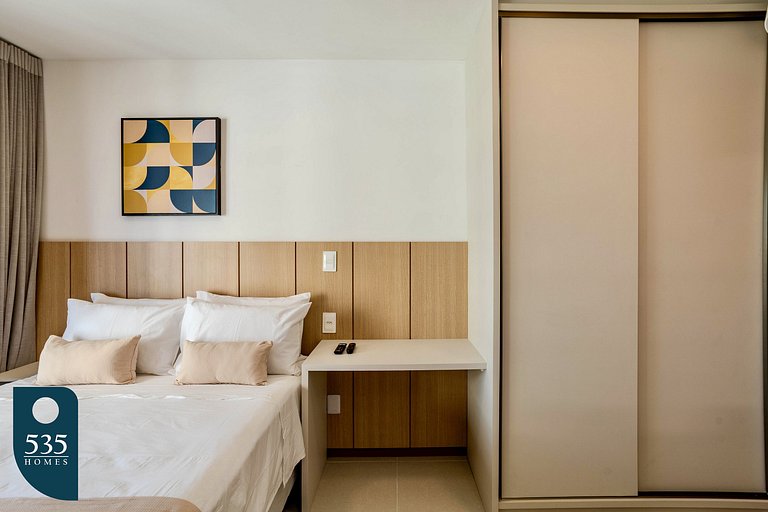 Studio in Caminho das Árvores with elevated view