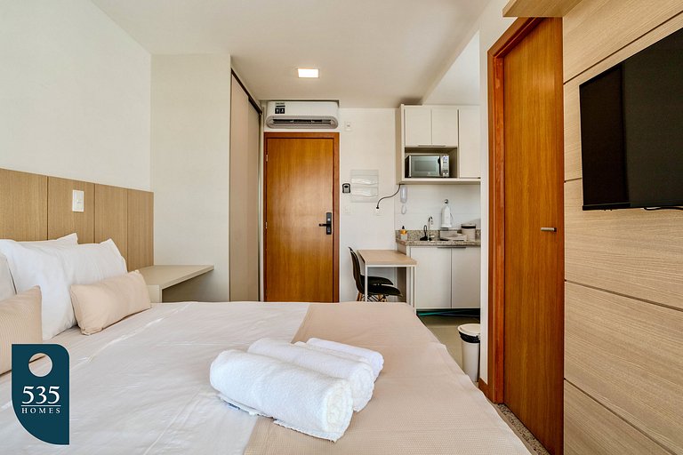 Studio in Caminho das Árvores with elevated view