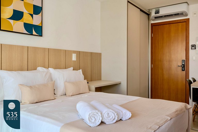 Studio in Caminho das Árvores with elevated view