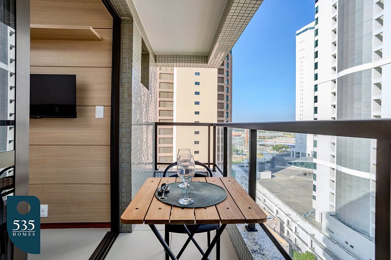 Studio in Caminho das Árvores with elevated view