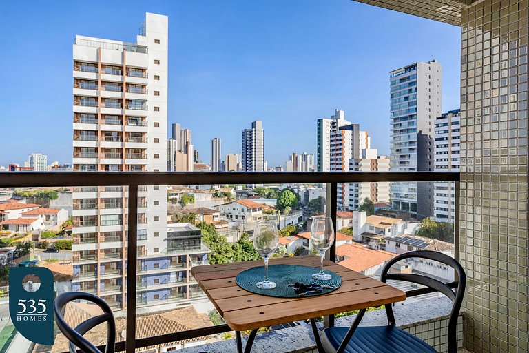 Studio in Caminho das Árvores with elevated view