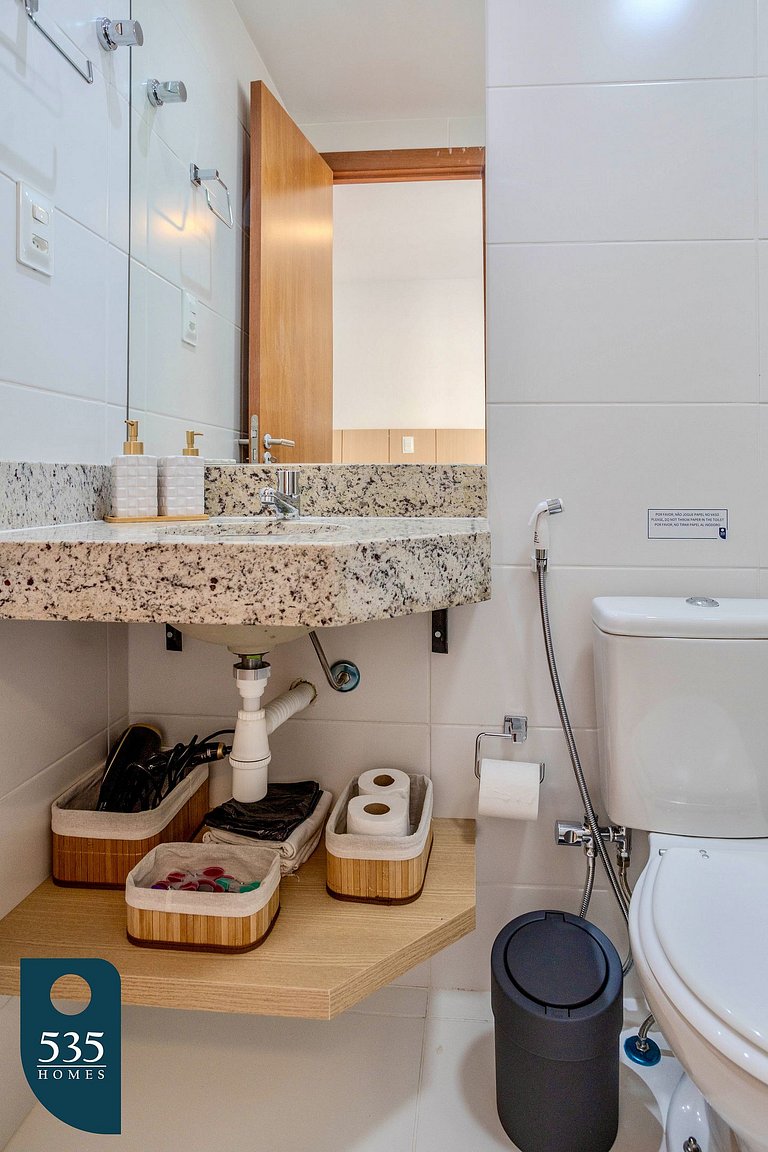 Studio no Caminho das Árvores com vista do alto