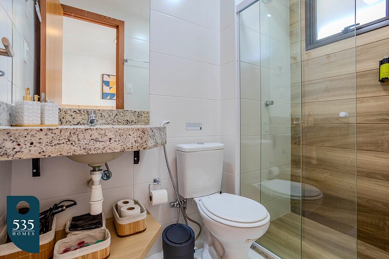 Studio in Caminho das Árvores with elevated view