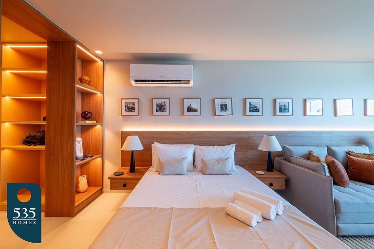 Apartamento na Armação com Vista para o Mar