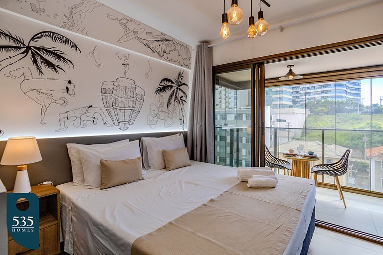 Experience the city of Salvador steps by the beach