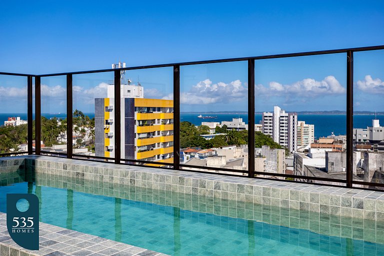 Hospede-se na Barra em Studio perto da praia