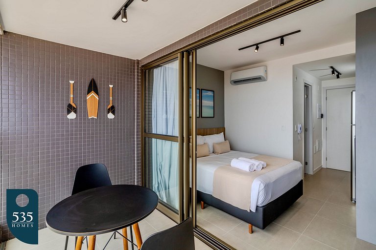 Ocean View Studio on the Rio Vermelho Waterfront