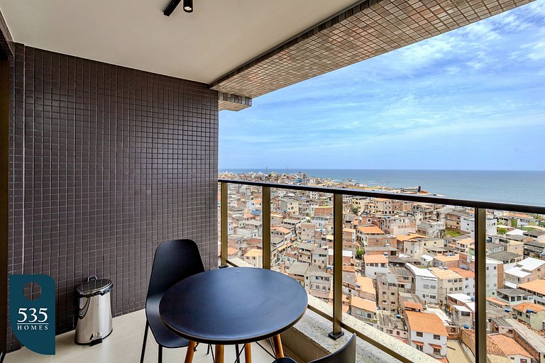 Ocean View Studio on the Rio Vermelho Waterfront