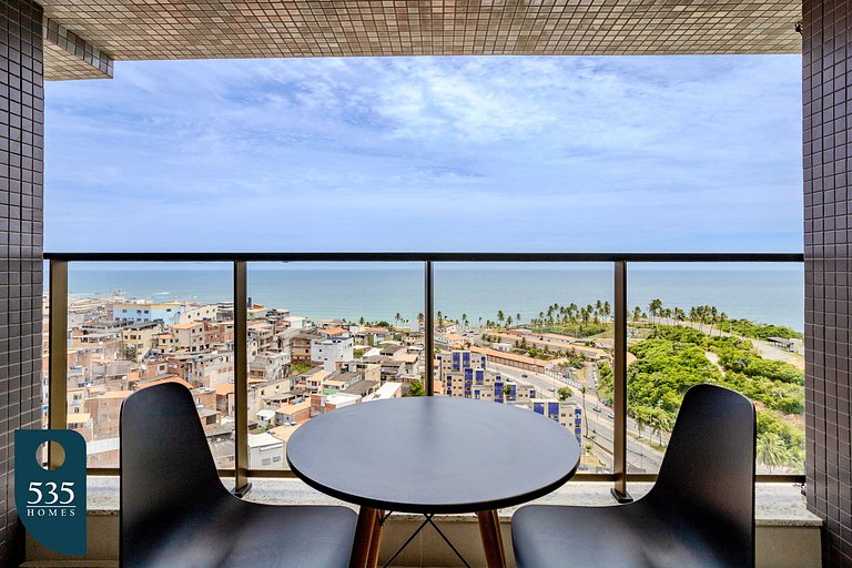 Ocean View Studio on the Rio Vermelho Waterfront