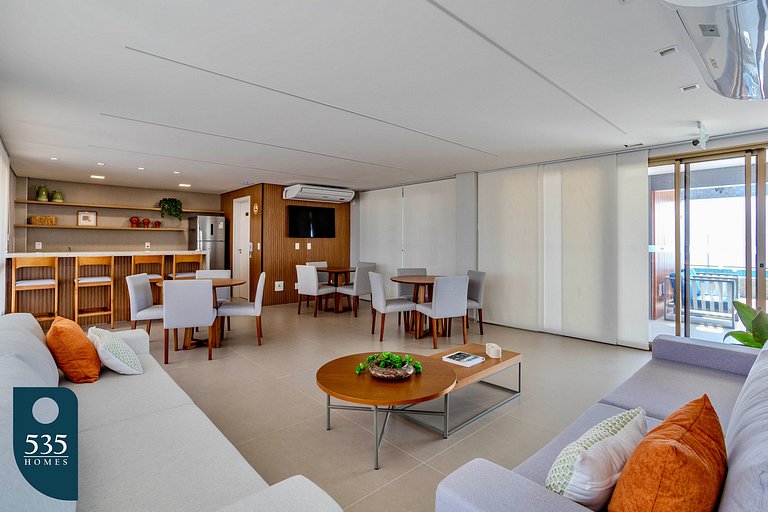 Ocean View Studio on the Rio Vermelho Waterfront