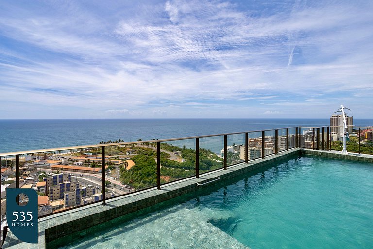 Ocean View Studio on the Rio Vermelho Waterfront